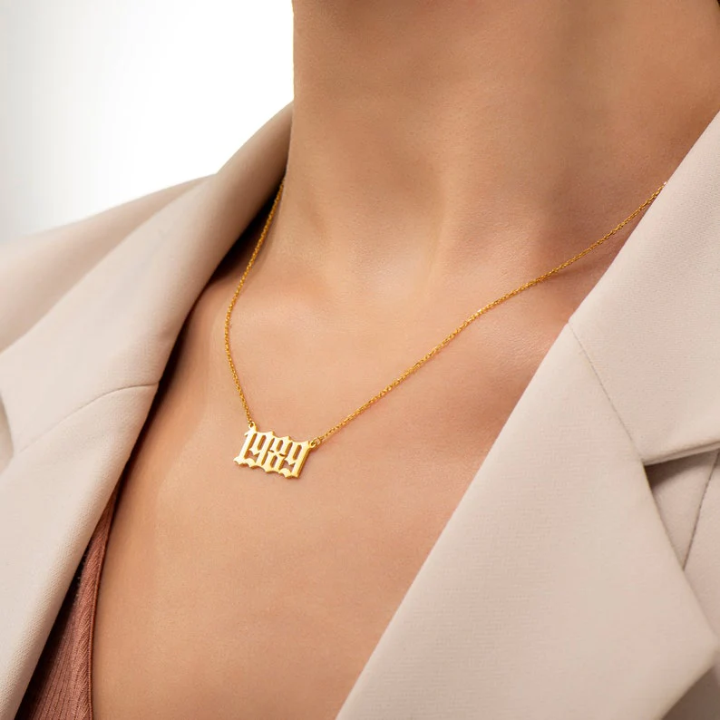 [Copy]CUSTOM LUCKY NUMBER NECKLACE - SOLID 14K | 18K GOLD